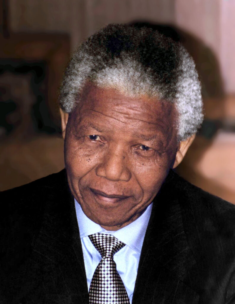 Nelson Mandela in nachdenklicher Pose, undatierte Aufnahme aus den frühen 1990er-Jahren nach seiner Freilassung.