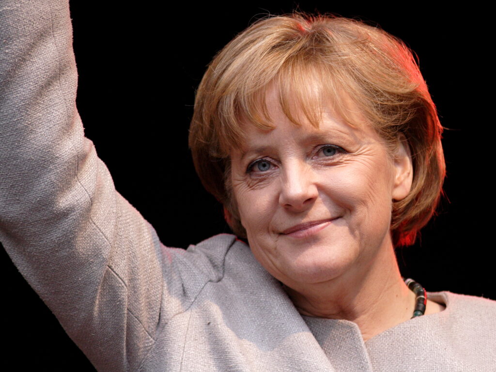 Angela Merkel, Aufnahme aus dem Jahr 2008
