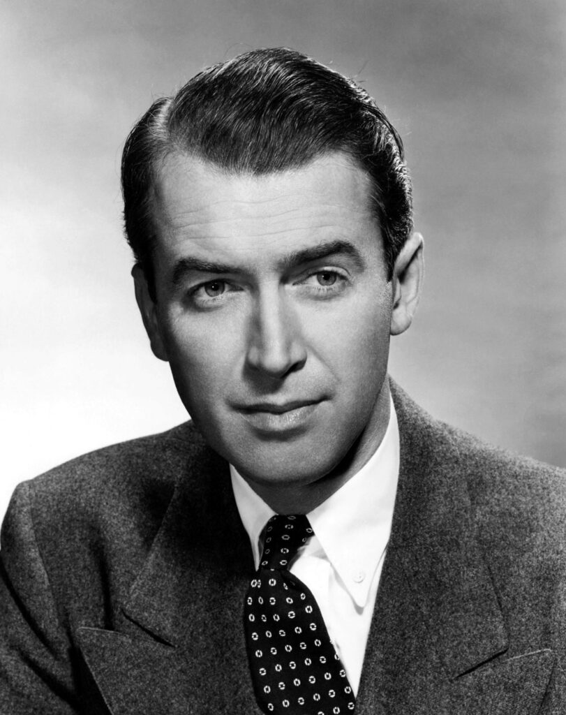 James Stewart in der Rolle des George Bailey in Frank Capras Film 'Ist das Leben nicht schön?' aus dem Jahr 1946.