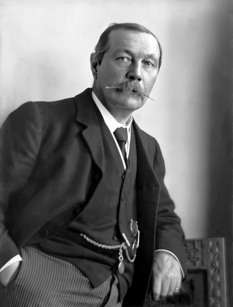 Arthur Conan Doyle, Fotografie aus dem Jahr 1914