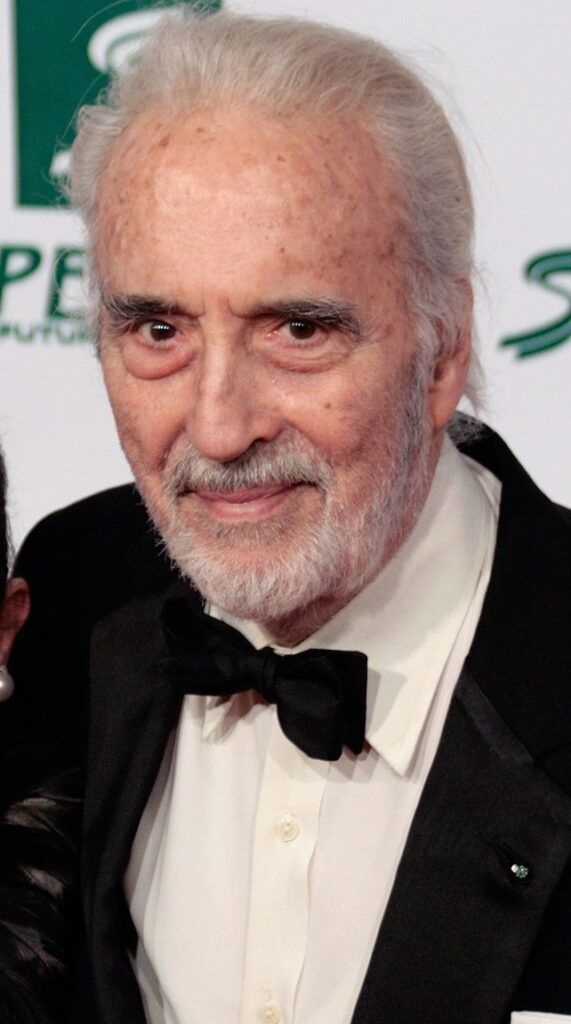 Christopher Lee, Fotografie aus dem Jahr 2009