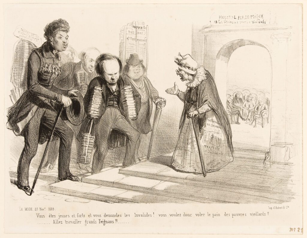 Honoré de Balzac, Aufnahme aus dem Jahr 1839