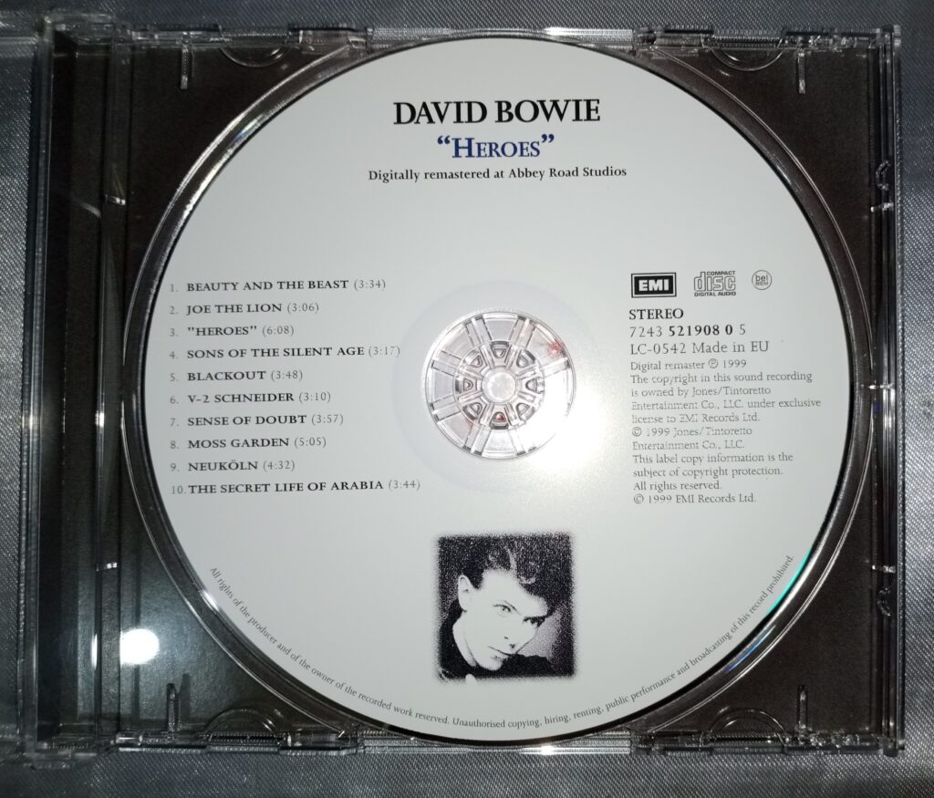 David Bowie, Aufnahme aus dem Jahr 1999