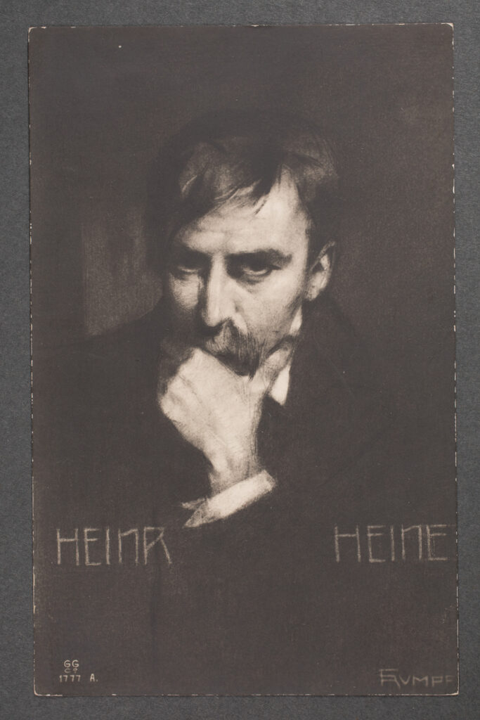 Heinrich Heine, Darstellung aus dem Jahr 1797