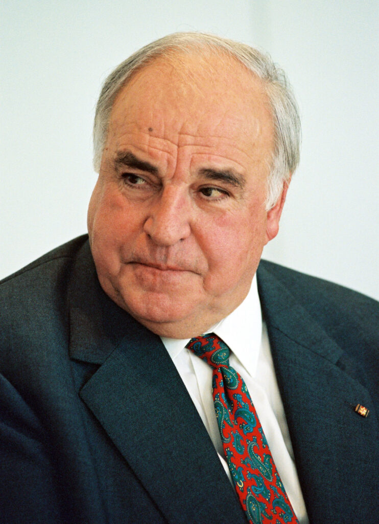 Helmut Kohl, Fotografie aus dem Jahr 1996