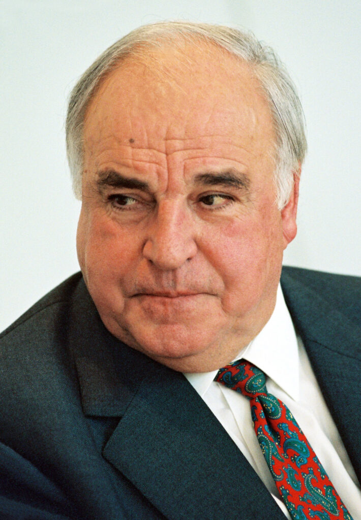 Helmut Kohl, Aufnahme aus dem Jahr 1996