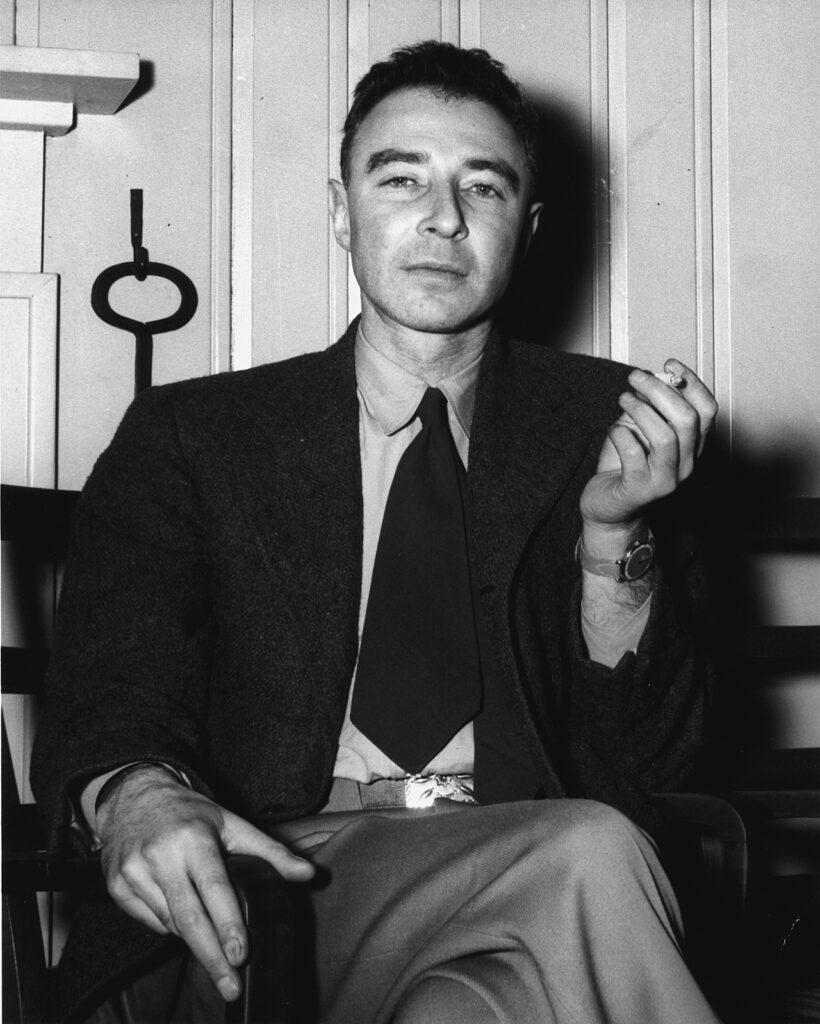 Robert Oppenheimer, Aufnahme aus dem Jahr 1946