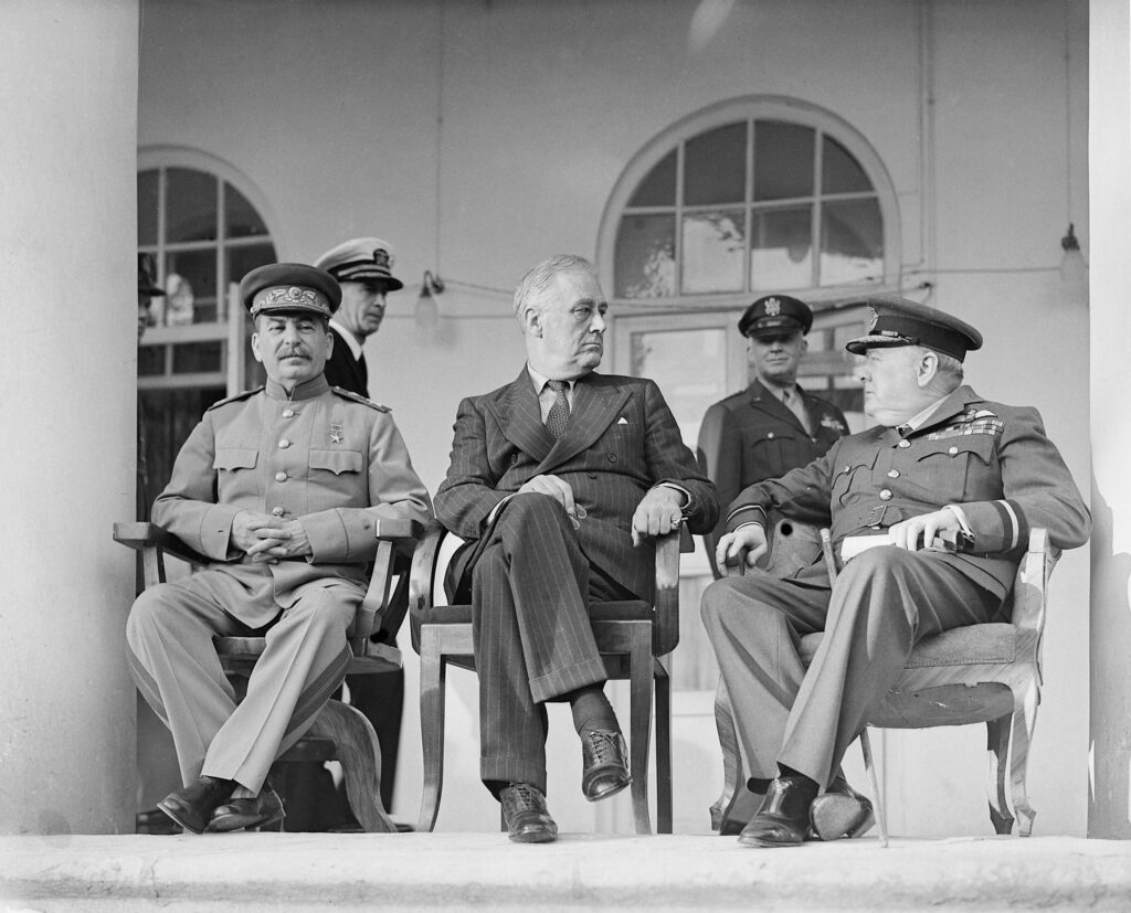 Winston Churchill, Aufnahme aus dem Jahr 1943
