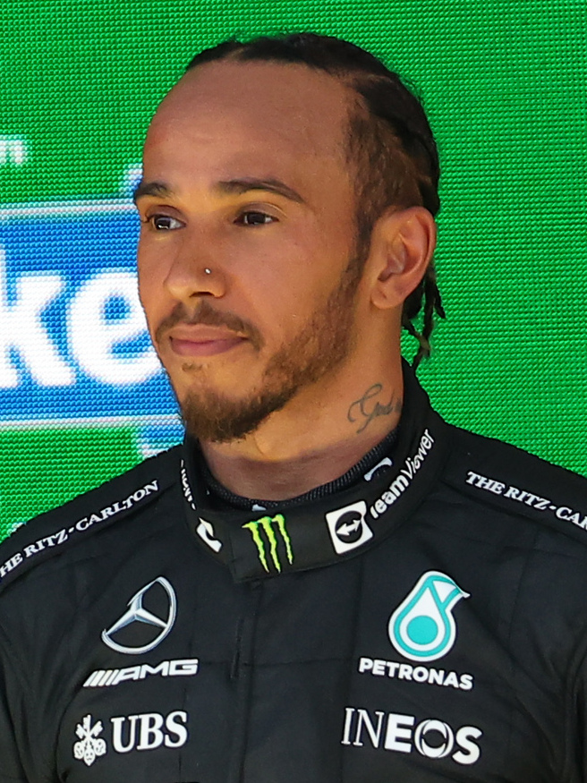 Lewis Hamilton, Fotografie aus dem Jahr 2022