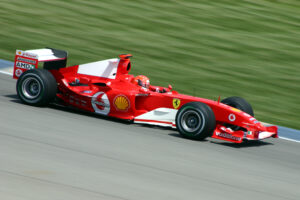 Michael Schumacher, Fotografie aus dem Jahr 2004