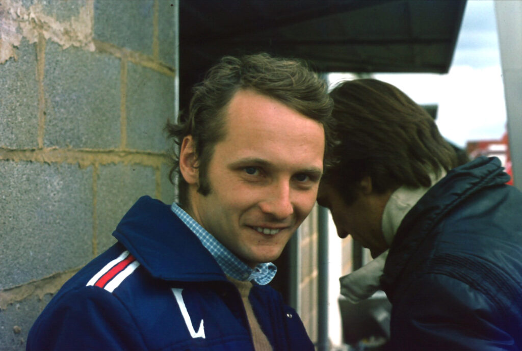 Niki Lauda, Aufnahme aus dem Jahr 1975