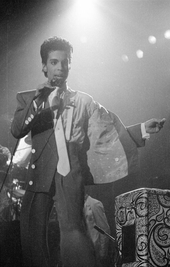 Prince, Fotografie aus dem Jahr 1986