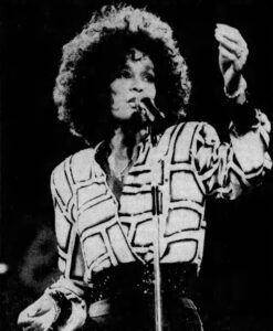 Whitney Houston, Fotografie aus dem Jahr 1987