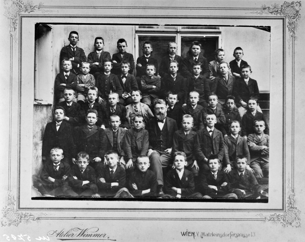 Ludwig Wittgenstein, Aufnahme aus dem Jahr 1900