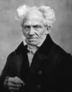 Der Philosoph Arthur Schopenhauer auf einer Daguerreotypie von Johann Schäfer aus dem Jahr 1859, die ihn in seinen letzten Lebensjahren in Frankfurt zeigt.