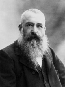 Claude Monet, Fotografie aus dem Jahr 1899
