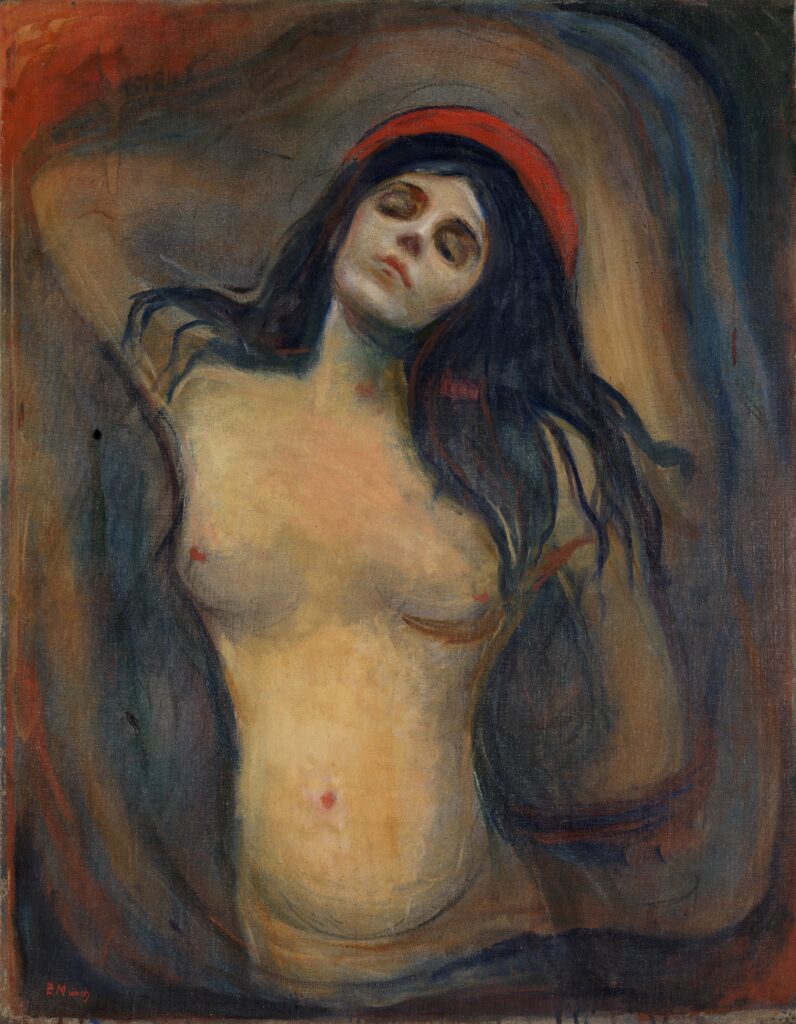 Edvard Munch, Aufnahme aus dem Jahr 1894
