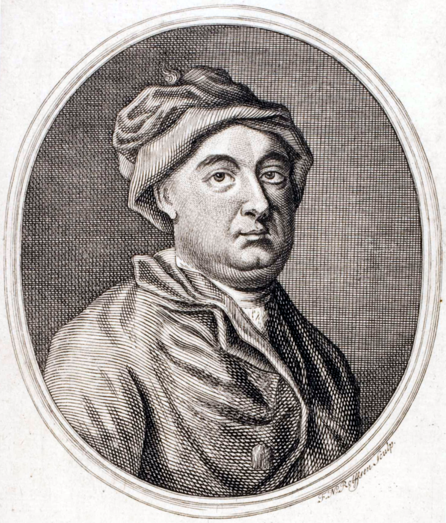 Georg Friedrich Händel, Darstellung aus dem Jahr 1761