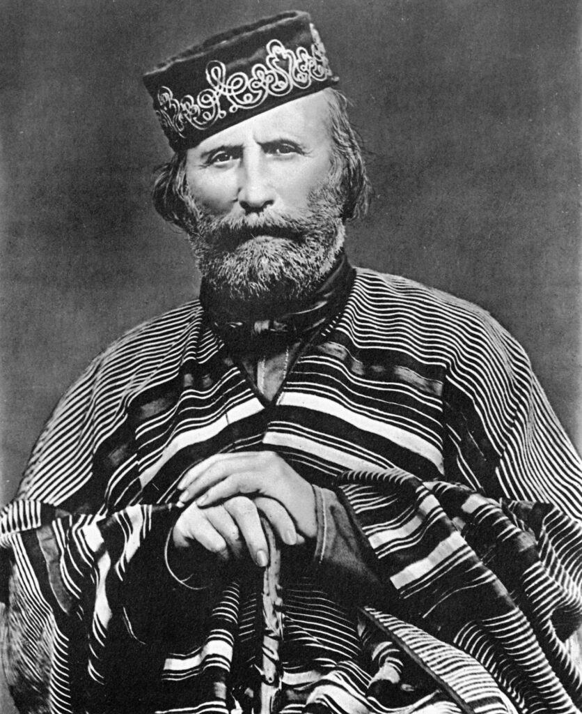 Giuseppe Garibaldi, Aufnahme aus dem Jahr 1866