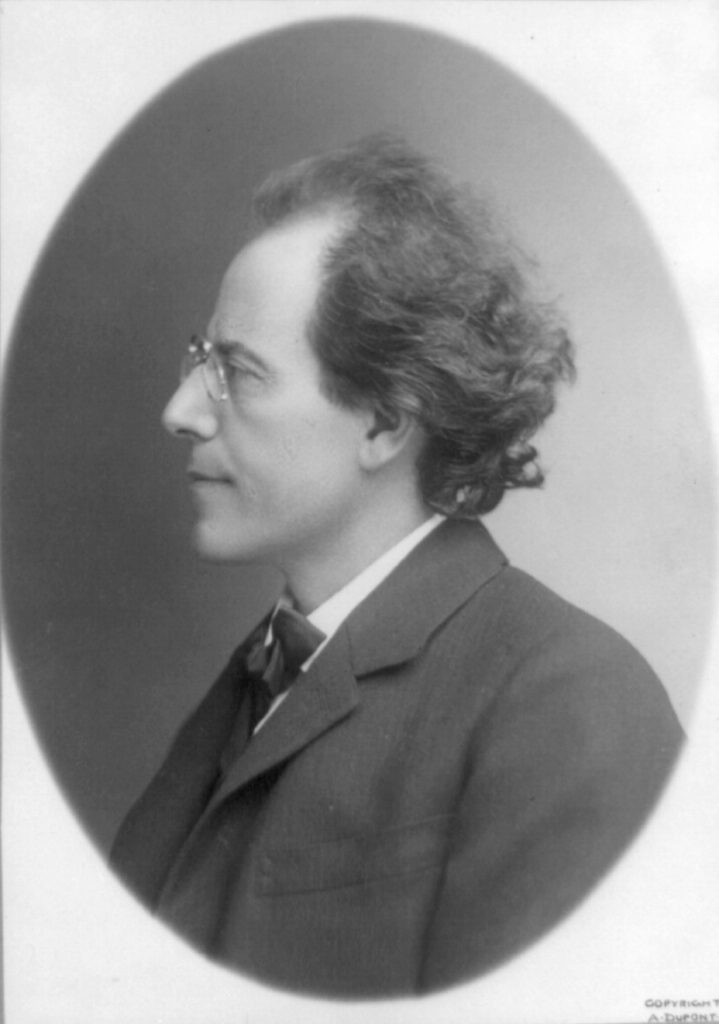 Gustav Mahler, Aufnahme aus dem Jahr 1909