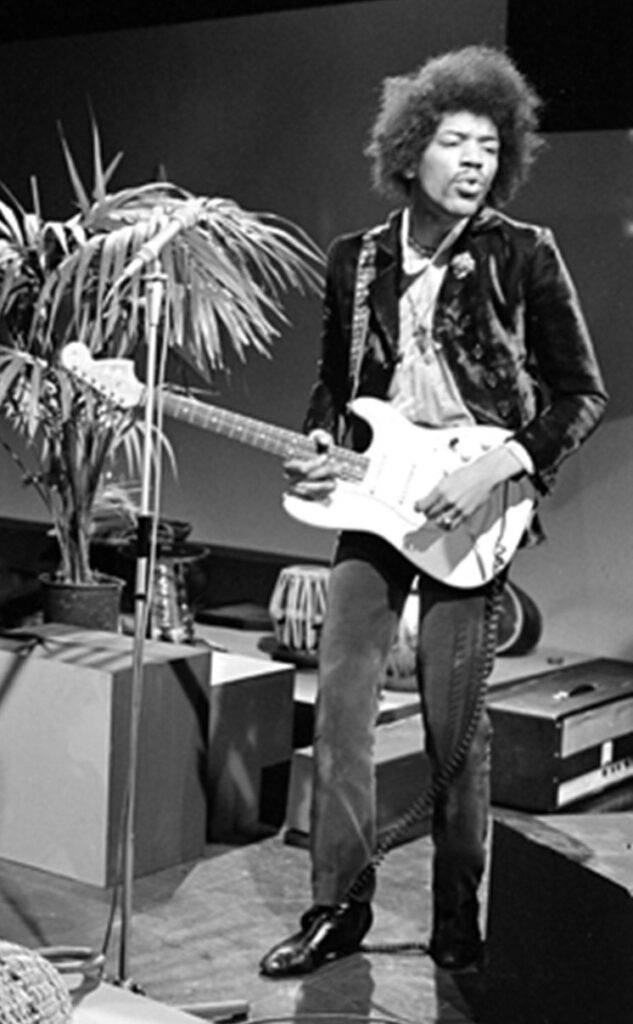 Jimi Hendrix, Fotografie aus dem Jahr 1967
