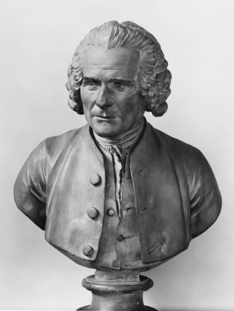 Jean-Jacques Rousseau, Darstellung aus dem Jahr 1712