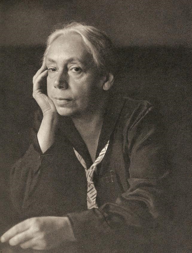 Käthe Kollwitz, Fotografie aus dem Jahr 1927