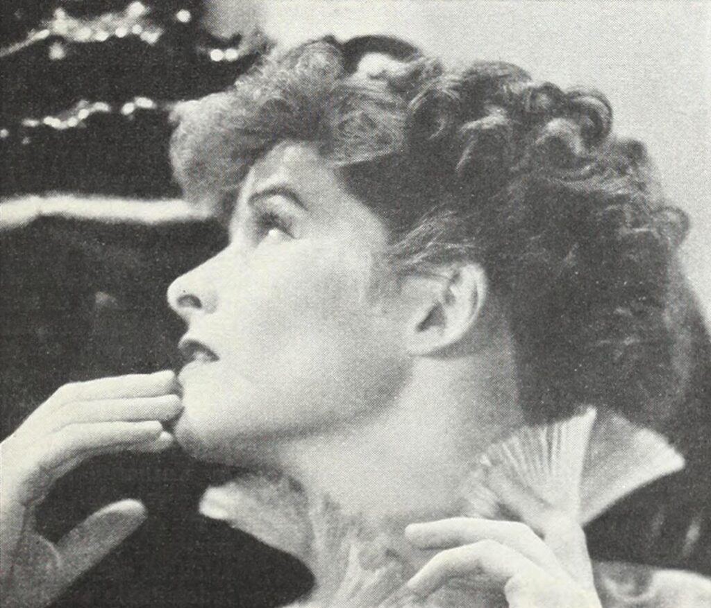 Katharine Hepburn, Aufnahme aus dem Jahr 1933
