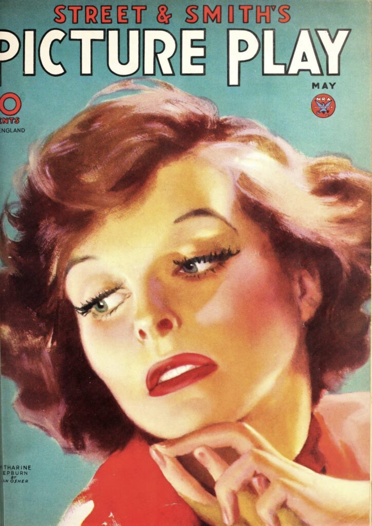 Katharine Hepburn, Aufnahme aus dem Jahr 1934