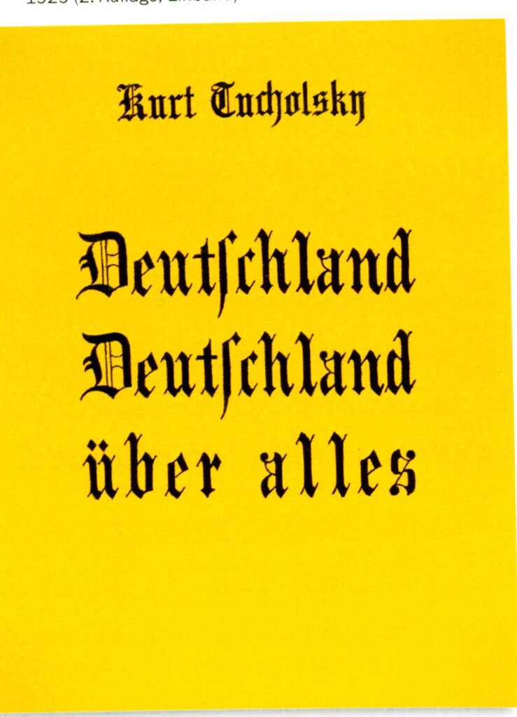 Kurt Tucholsky, Aufnahme aus dem Jahr 1929