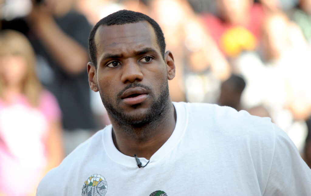 LeBron James, Aufnahme aus dem Jahr 2009