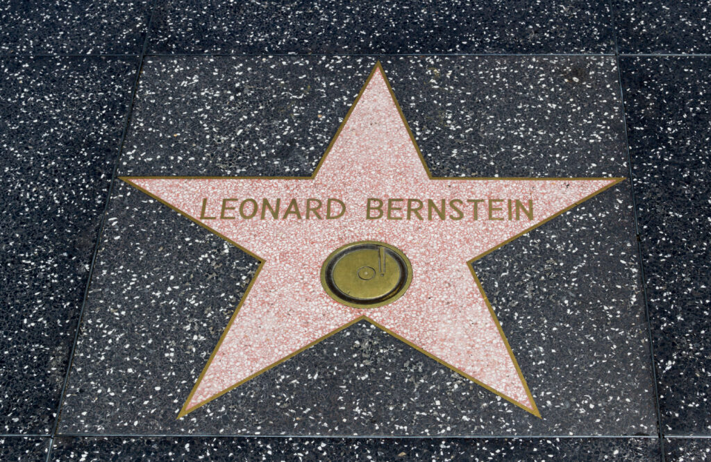 Mit Leonard Bernstein verbundenes Motiv, aufgenommen 2012