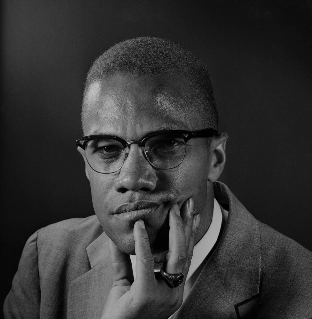 Malcolm X, Aufnahme aus dem Jahr 1964