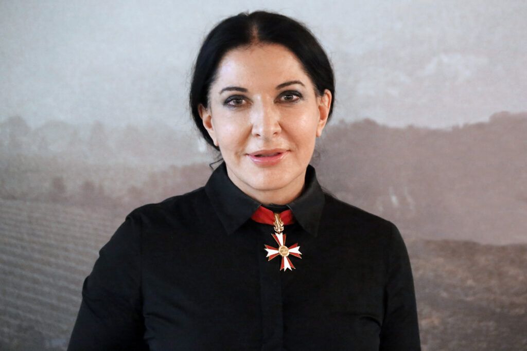 Marina Abramović, Aufnahme aus dem Jahr 2012