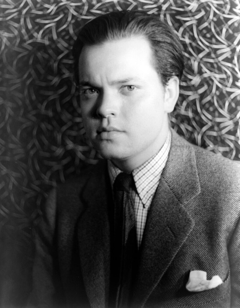 Orson Welles, Aufnahme aus dem Jahr 1937