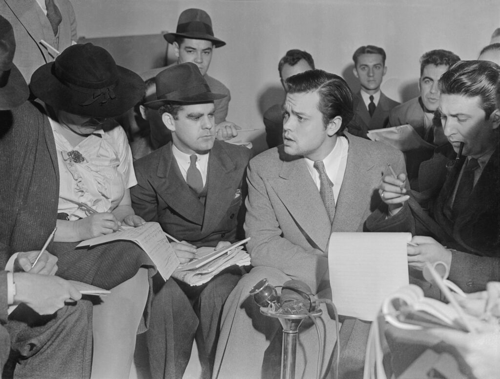 Orson Welles, Aufnahme aus dem Jahr 1938