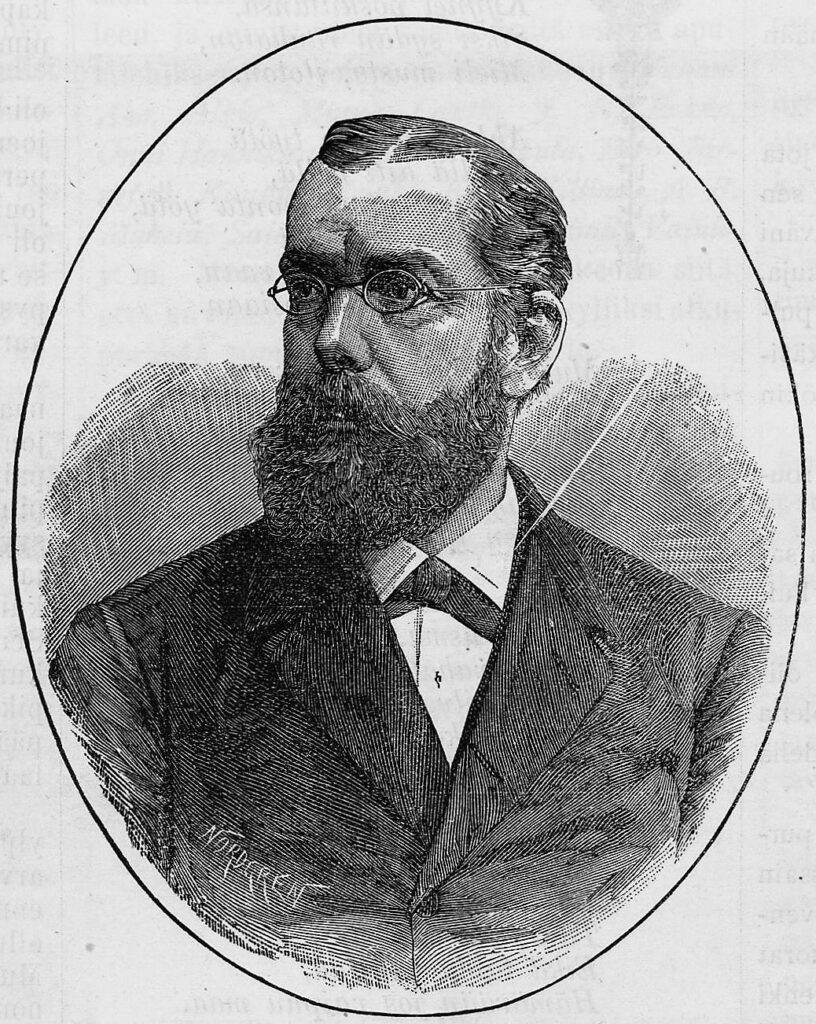 Robert Koch, Aufnahme aus dem Jahr 1890