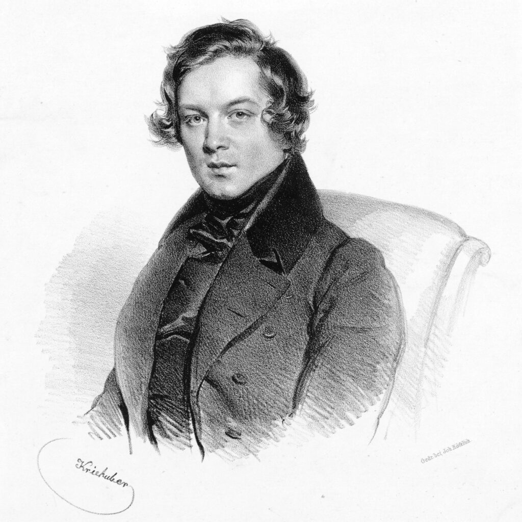 Robert Schumann, Aufnahme aus dem Jahr 1839