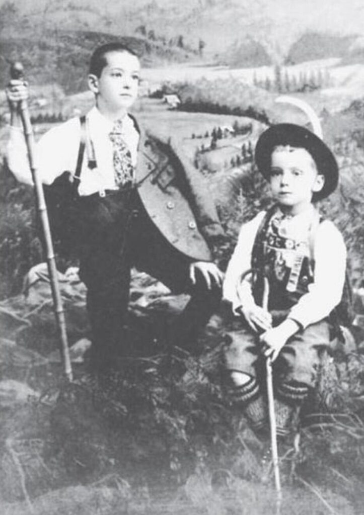 Walter Benjamin, Aufnahme aus dem Jahr 1900