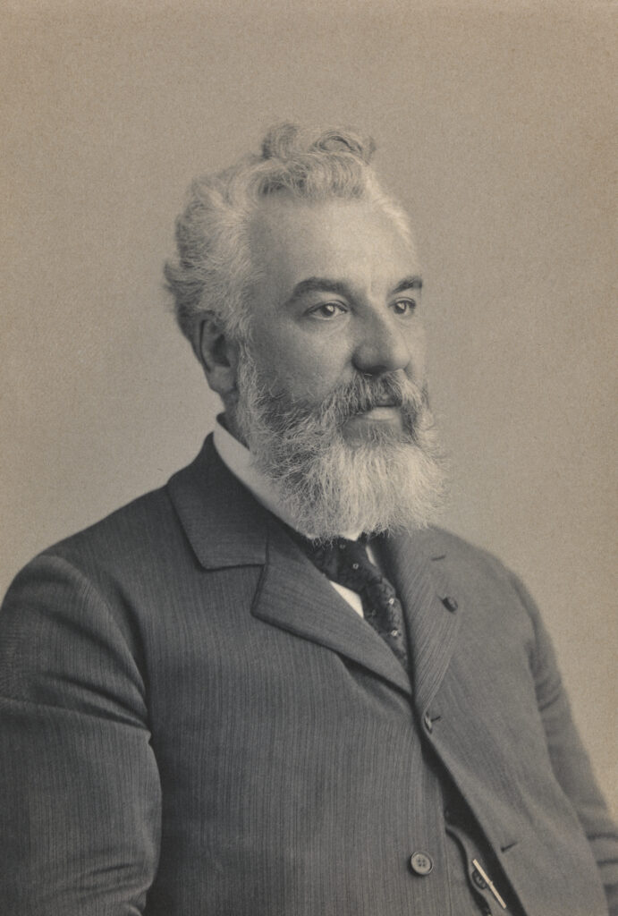 Alexander Graham Bell, Fotografie aus dem Jahr 1895