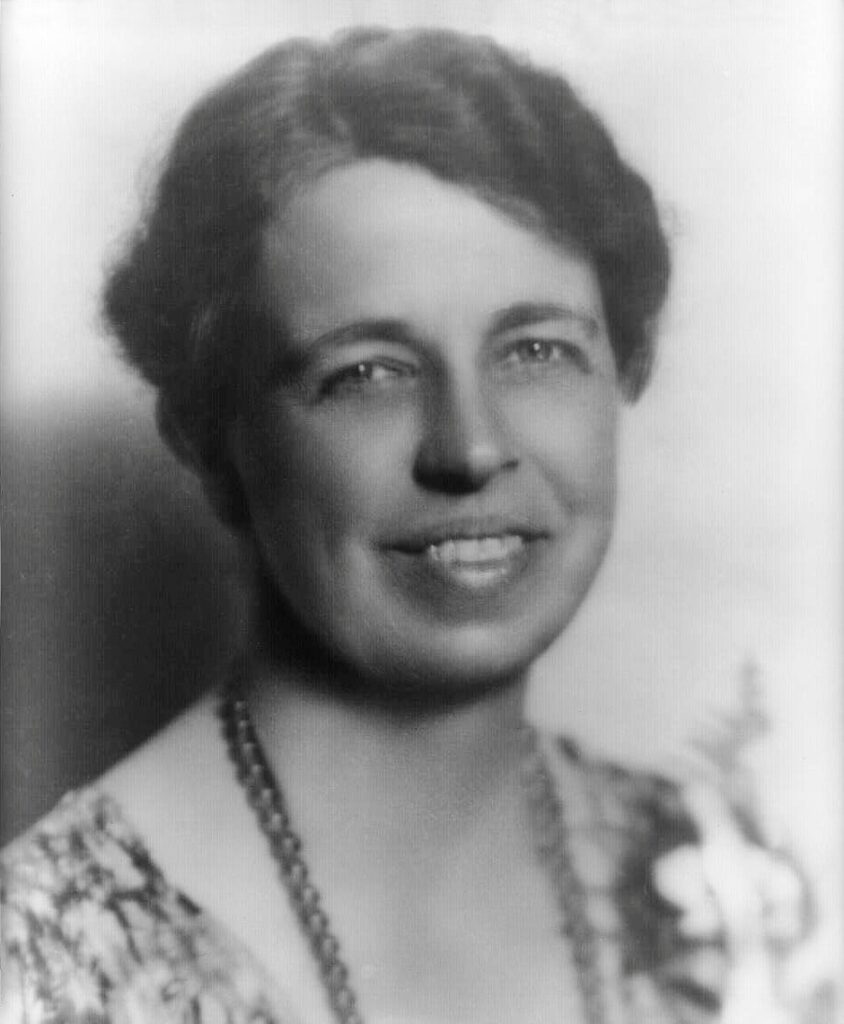 Eleanor Roosevelt, Aufnahme aus dem Jahr 1933