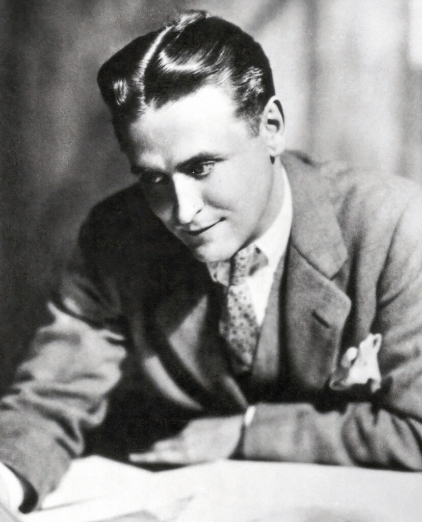 F. Scott Fitzgerald, Fotografie aus dem Jahr 1929