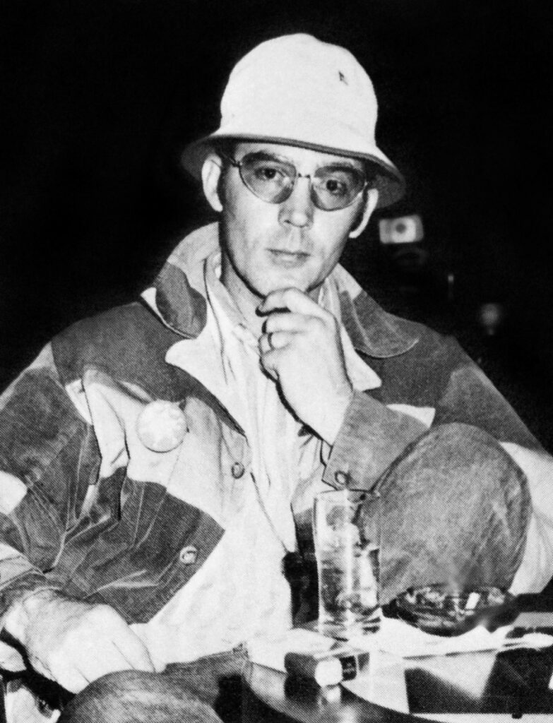 Hunter S. Thompson, Aufnahme aus dem Jahr 1971