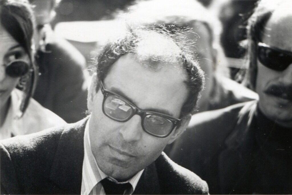 Jean-Luc Godard, Aufnahme aus dem Jahr 1968