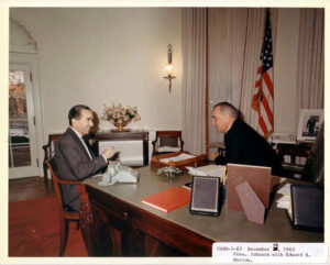 Edward R. Murrow, Fotografie aus dem Jahr 1963