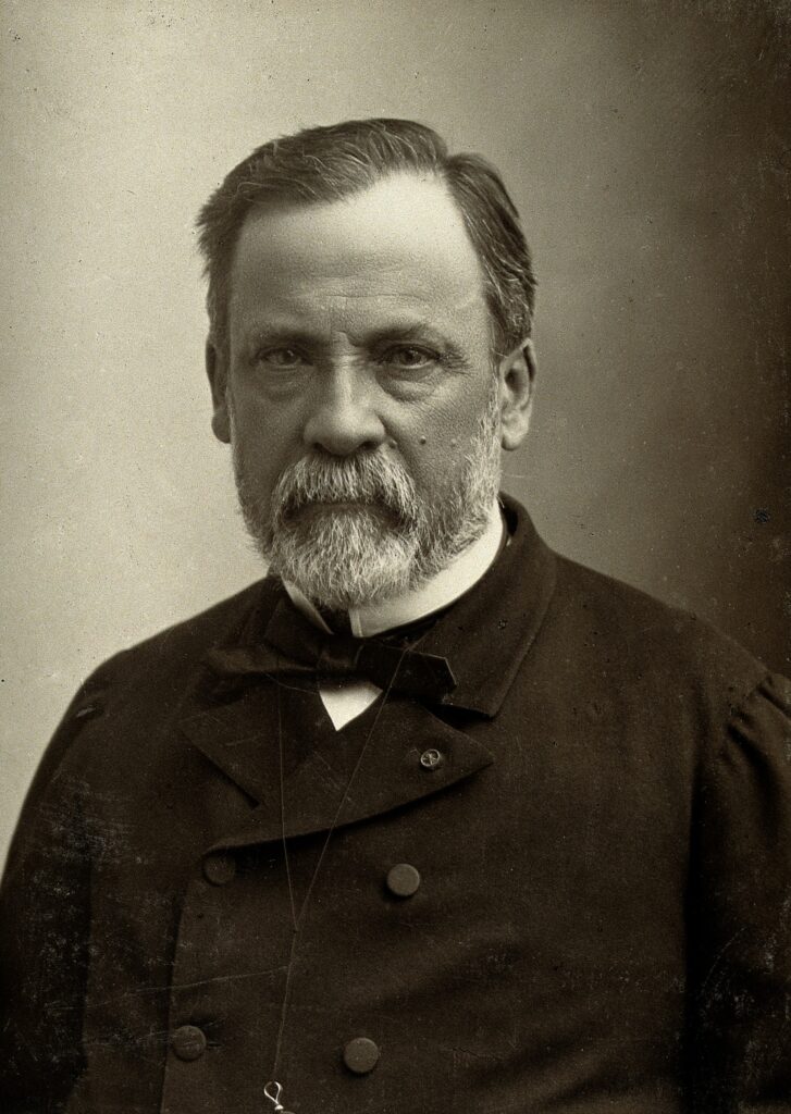 Louis Pasteur, Fotografie aus dem Jahr 1822