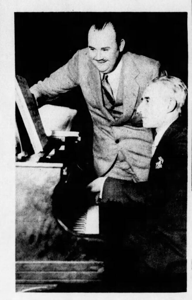 Maurice Ravel, Aufnahme aus dem Jahr 1928