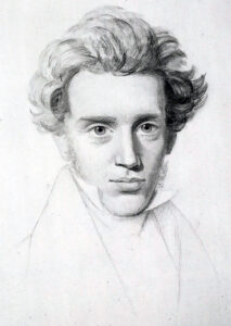 Søren Kierkegaard, Fotografie aus dem Jahr 1813