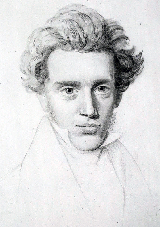 Søren Kierkegaard, Fotografie aus dem Jahr 1813