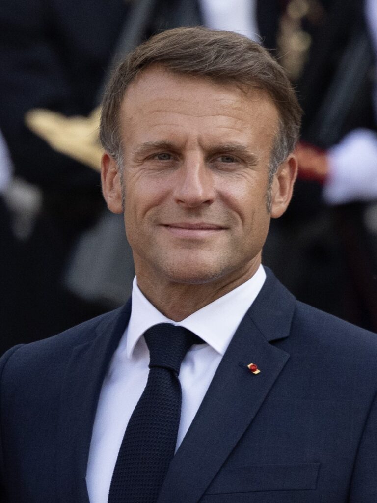 Emmanuel Macron, Aufnahme aus dem Jahr 2024
